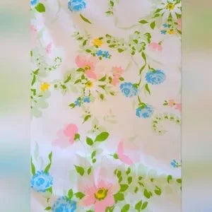 VINTAGE & Y2K Twin Single sz 3pc Bedding Curation Embroidered "E" Feature