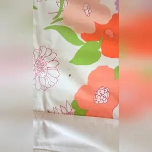 VINTAGE King Size Flat Sheet And 2 Cases